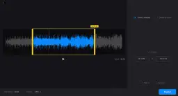 Przycinacz muzyki: Jak szybko edytować utwory audio online