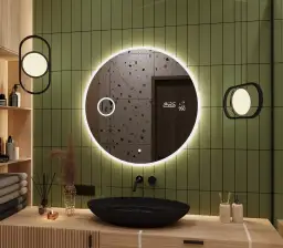 Lustro okrągłe: idealna wysokość w łazience, salonie i nie tylko!