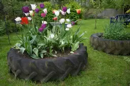 Jak zrobić skalniak z opon - proste kroki na piękny ogród