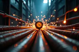 Manometr na kablach, iskry i światła. Czy to pokazuje jakie obciążenie na kabel 2 5?