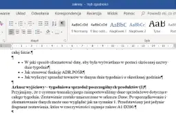 Znaczniki formatowania w Word – co oznaczają i jak je wykorzystać