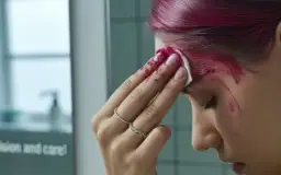 Jak usunąć plamy z farby do włosów ze skóry? Szybkie sposoby