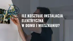 Elektryk pracuje nad plątaniną przewodów. Dowiedz się, ile kosztuje instalacja elektryczna w domu i mieszkaniu.
