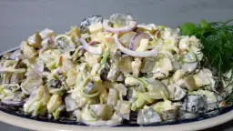 Jak zrobić sałatkę z ogórków kiszonych w 10 minut – prosty przepis