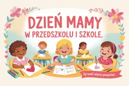 Dzień Mamy w przedszkolu! Radosne dzieci rysują serca i piszą życzenia dla mam.