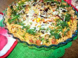 Pyszna zapiekanka z makaronem razowym: łatwy przepis na zdrowy obiad