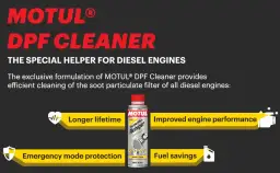 Motul DPF Clean - jak poprawić wydajność silnika i uniknąć kosztów napraw