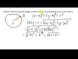 Jak wyznaczyć równanie okręgu - proste metody i przykłady krok po kroku
