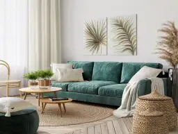 Jakie zasłony do turkusowej kanapy? Inspiracje i porady