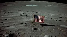 Flaga na Księżycu! Oto historia symbolicznego podboju kosmos