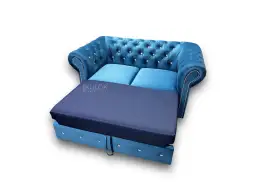 Kanapa z pufą zamiast narożnika? Elastyczność i styl w salonie.