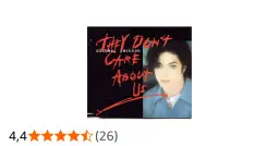 Michael Jackson w okładce singla "They Don't Care About Us".