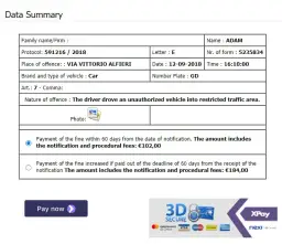  Dostałeś mandat we Włoszech? Zobacz, jak mandat wygląda i jak zapłacić mandat z Włoch!