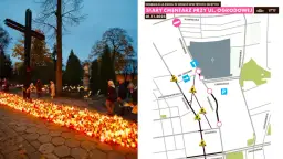 Jak dojechać na cmentarz Mania w Łodzi w okresie Wszystkich Świętych