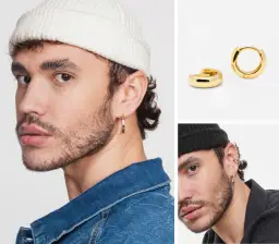 Kolczyk w uchu u mężczyzny: Mity vs. styl. Lewe czy prawe?