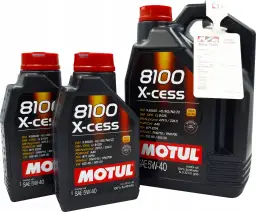 Motul X-cess 8100 - najlepszy olej do silników, który oszczędza paliwo