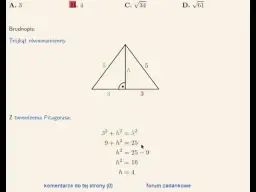 Jak obliczyć wysokość w trójkącie równoramiennym - proste metody i przykłady