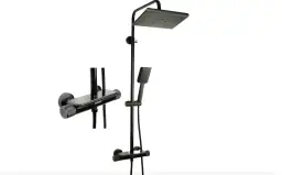 Bateria prysznicowa czarna – modny detal, który zmienia łazienkę