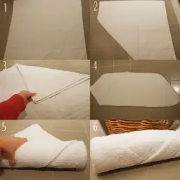 Jak składać ręczniki jak w hotelu? 3 proste sposoby na efekt SPA.