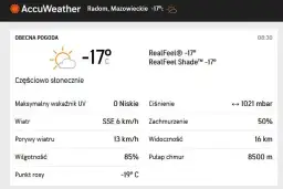 Ile jest stopni w Radomiu? Sprawdź aktualną temperaturę i prognozę