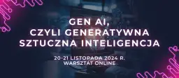 Generatywna sztuczna inteligencja - co to jest i jak działa?