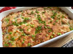 Prosta zapiekanka gyros z ryżem, która zachwyci Twoją rodzinę