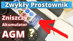Czy akumulator AGM można ładować zwykłym prostownikiem? Ryzyko i zalecenia