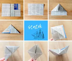 Jak zrobić statek z papieru instrukcja - proste kroki dla każdego
