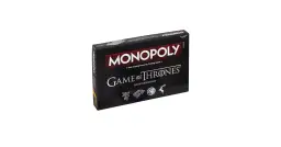 Pudełko kolekcjonerskiej edycji gry Monopoly Gra o Tron.