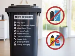 Czarny pojemnik: co wrzucać, czego nie? Segreguj bezbłędnie!