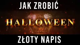 Jak zrobić złoty napis w Photoshopie i zaskocz innych efektami