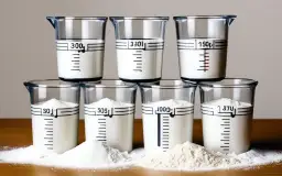 90 gram mąki ile to szklanek - proste sposoby na dokładne odmierzanie