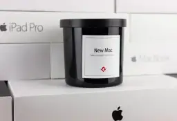 Świeczka o zapachu nowego maca – poczuj magię Apple w swoim domu