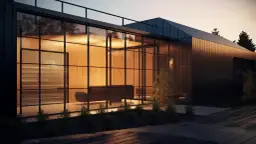 Nowoczesny wiatrołap zewnętrzny - Efektywny sposób na ochronę przed wiatrem