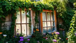 Pomysły na to, co zrobić ze starych okien - kreatywne inspiracje DIY