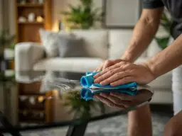 Jak usunąć rysy ze szklanego stołu? Domowe i profesjonalne metody