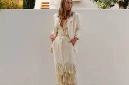 Falda de flecos Sfera: ¿Por qué es viral? Looks y dónde comprar.