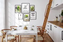 Co na ścianę w kuchni? Inspiracje i praktyczne rozwiązania!