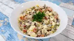 Jak przygotować pyszną sałatkę śledziową: Prosty przepis na smaczną sałatkę