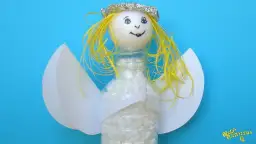 Jak zrobić aniołka z butelki - prosty sposób na świąteczną dekorację