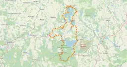 Najlepsze trasy rowerowe Mikołajki z mapą i opisami tras