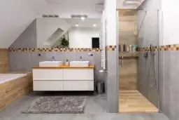 Jakie płytki wybrać do szarej łazienki, aby uniknąć błędów?