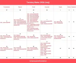 Matura 2026: Ile dni zostało? Daty, harmonogram, jak się przygotować