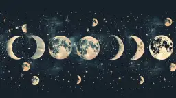 Fazy Księżyca w 2025 roku: kalendarz na każdy miesiąc