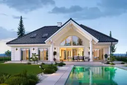 Najlepsze projekty domów dworkowych - elegancja i funkcjonalność w jednym