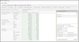 Widok excel tabela przestawna z danymi sprzedaży, podziałem na województwa i klientów.