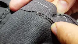 Domina coser bajos a mano: El truco invisible para tus pantalones