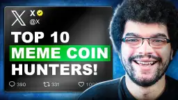 Najlepsze memecoiny według influencerów z X/Twittera: TOP 5 do kupienia