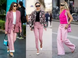 Różowe spodnie: Jak je stylizować, by wyglądać modnie i z klasą?
