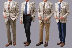 Dobór spodni do marynarki: Uniknij błędów, wyglądaj stylowo!